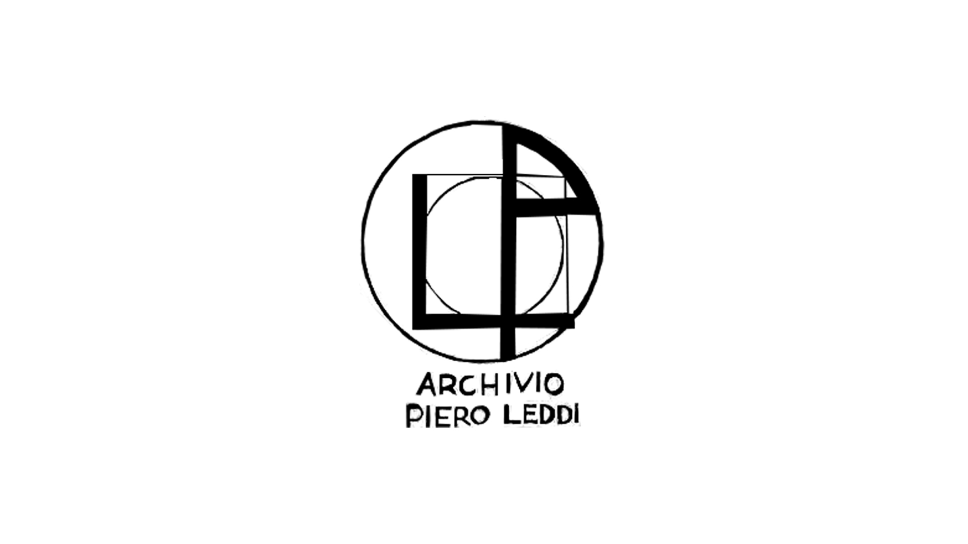 Logo archivio Piero Leddi